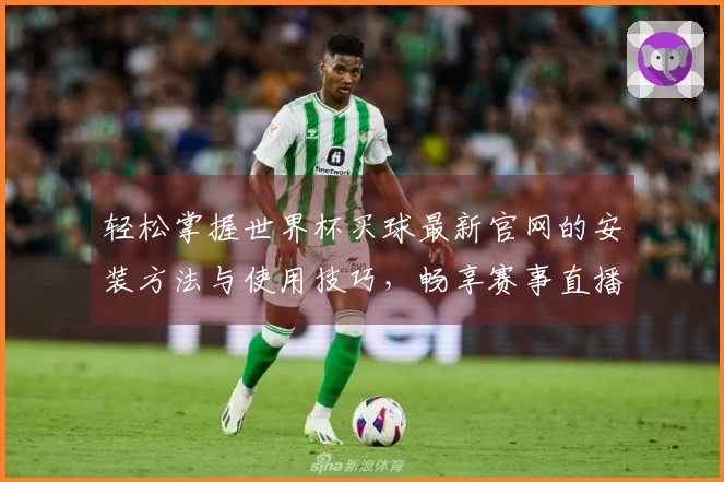 轻松掌握世界杯买球最新官网的安装方法与使用技巧，畅享赛事直播！