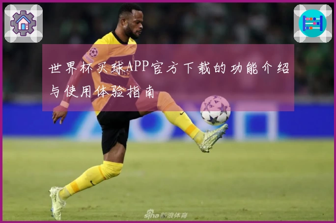 世界杯买球APP官方下载的功能介绍与使用体验指南