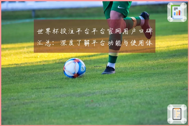 世界杯投注平台平台官网用户口碑汇总：深度了解平台功能与使用体验