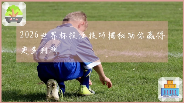 2026世界杯投注技巧揭秘助你赢得更多利润